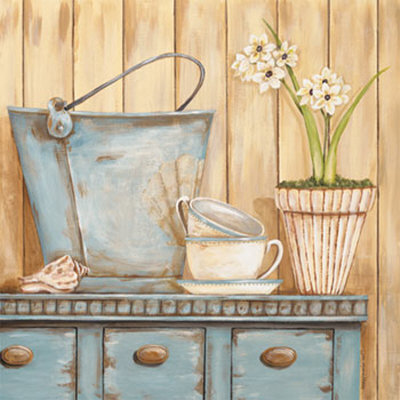 Coastal Cupboard Ii by Jo Moulton Pricing Limited Edition Print image