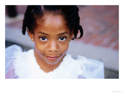Portrait Of Young Girl, Baton Rouge, U.S.A. by Oliver Strewe Pricing Limited Edition Print image