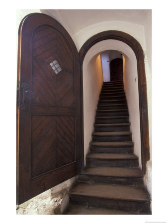 14Th Century Bran Castle Detail, Brasov Region, Romania by Gavriel Jecan Pricing Limited Edition Print image