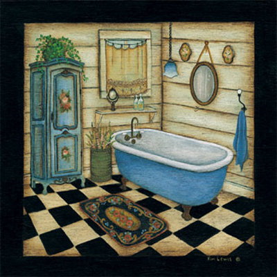 Blue Tub by Kim Lewis Pricing Limited Edition Print image