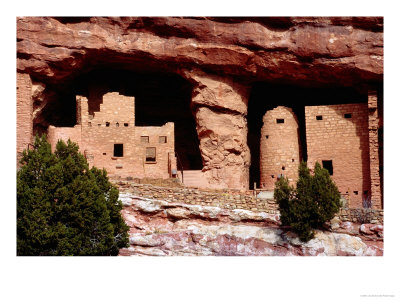Manitou Cliff Dwellings Preserve, Manitou Springs, U.S.A. by Curtis Martin Pricing Limited Edition Print image
