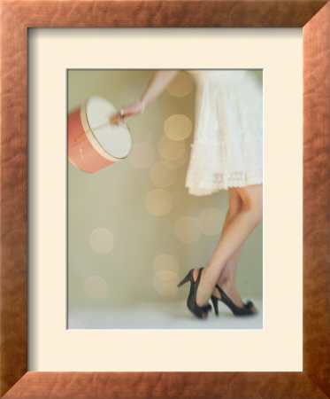 Hat Box Girl I by Mandy Lynne Pricing Limited Edition Print image