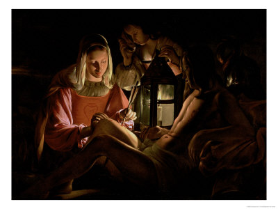 Irene Healing St. Sebastian by Georges De La Tour Pricing Limited Edition Print image