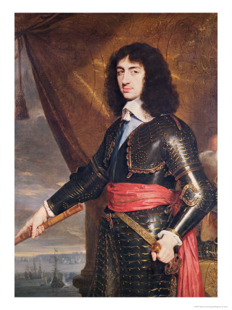 Portrait Of Charles Ii 1653 by Philippe De Champaigne Pricing Limited Edition Print image