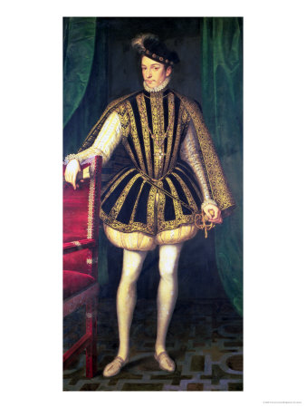 King Charles Ix Of France, Circa 1565 by Francois Clouet Pricing Limited Edition Print image