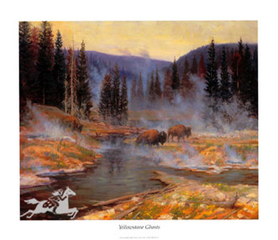 Yellowstone Ghosts by Jerry Antolik Pricing Limited Edition Print image