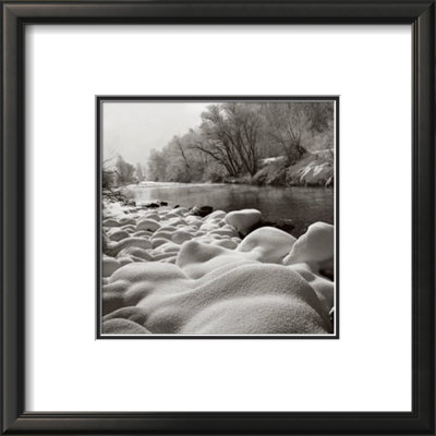 River In Winter by John Wang Pricing Limited Edition Print image