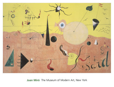 The Hunter by Joan Miró Pricing Limited Edition Print image