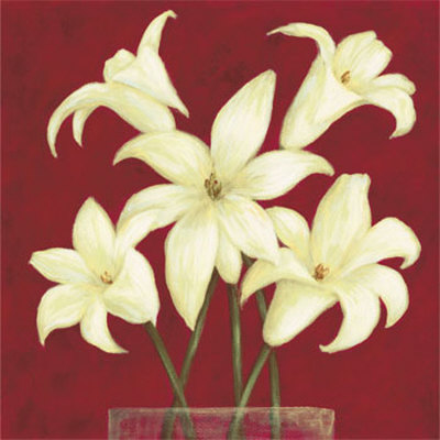 White Flowers by Julio Sierra Pricing Limited Edition Print image
