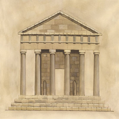 Temple Of Fortuna Virilis by Lucciano Simone Pricing Limited Edition Print image