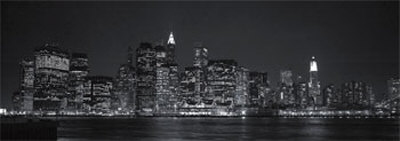 Manhattan By Night by Nelson Figueredo Pricing Limited Edition Print image