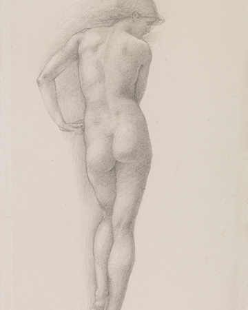 Nude Study Of Andromeda by Edward Burne-Jones Pricing Limited Edition Print image