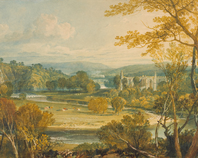 Bolton Abbey by Joseph Mallord William Turner Pricing Limited Edition Print image