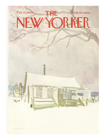 The New Yorker Cover - February 15, 1969 by James Stevenson Pricing Limited Edition Print image