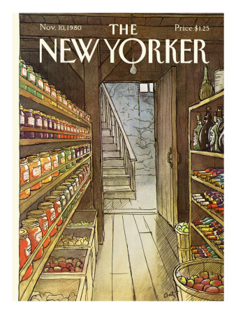 The New Yorker Cover - November 10, 1980 by Arthur Getz Pricing Limited Edition Print image
