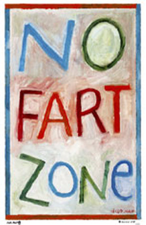 No Fart Zone by Dug Nap Pricing Limited Edition Print image