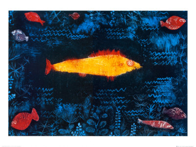 The Golden Fish, C.1925 by Paul Klee Pricing Limited Edition Print image