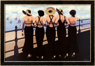 Afternoon On The Boardwalk by Jacqueline Osborn Pricing Limited Edition Print image