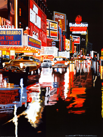 Broadway Ii by Alain Bertrand Pricing Limited Edition Print image