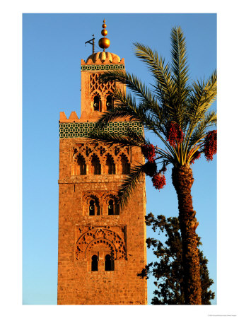 Koutoubia Mosque, Marrakesh, Morocco by Doug Mckinlay Pricing Limited Edition Print image