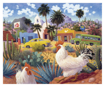 Gallos Blancos by Stephen Morath Pricing Limited Edition Print image