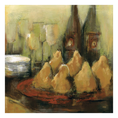 Dessert Pears by Christina Doelling Pricing Limited Edition Print image