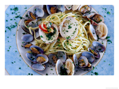 Spaghetti Alla Vongole, Naples, Italy by Jean-Bernard Carillet Pricing Limited Edition Print image