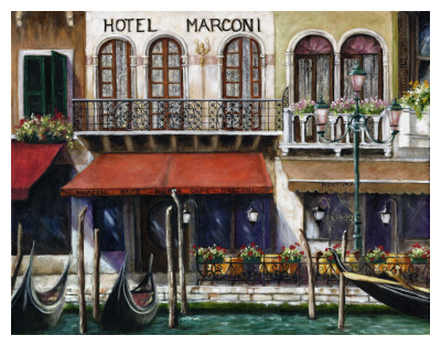Hotel Marconi by Malenda Trick Pricing Limited Edition Print image