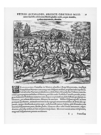 Mexican Slaves Killed by Theodor De Bry Pricing Limited Edition Print image