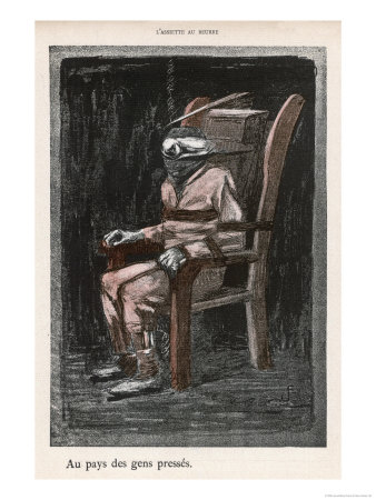 The Electric Chair, Just The Right Form Of Execution For People In A Hurry! by Jouve Pricing Limited Edition Print image