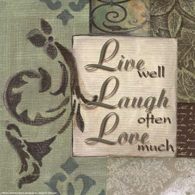 Words To Live By, Live Laugh Love by Smith-Haynes Pricing Limited Edition Print image
