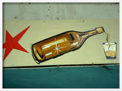 Advertisement For Cuban Rum In Old Havana, Havana, Cuba by Martin Lladã³ Pricing Limited Edition Print image