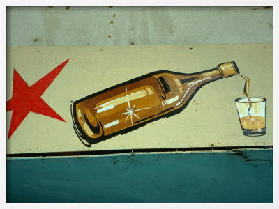 Advertisement For Cuban Rum In Old Havana, Havana, Cuba by Martin Llada� Pricing Limited Edition Print image