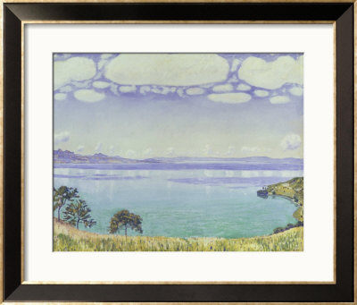 Leman Lake Seen From Chexbre by Ferdinand Hodler Pricing Limited Edition Print image