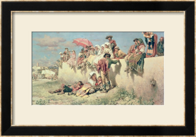 Waiting For The Blessing Outside Rome by Keeley Halswelle Pricing Limited Edition Print image