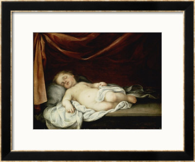 The Christ Child Asleep by Bartolome Esteban Murillo Pricing Limited Edition Print image