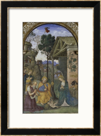 The Nativity by Bernardino Di Betto Pinturicchio Pricing Limited Edition Print image