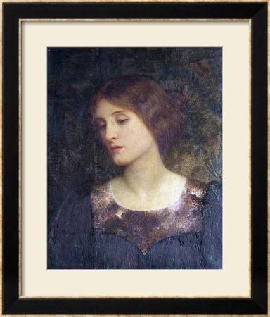 Contemplation, 1897 by Frank Bernard Dicksee Pricing Limited Edition Print image
