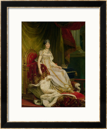 Empress Josephine (1763-1814) 1808 by Francois Gerard Pricing Limited Edition Print image