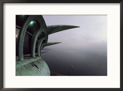 View Of New York Harbor From The Top Of The Statue Of Liberty by Paul Chesley Pricing Limited Edition Print image