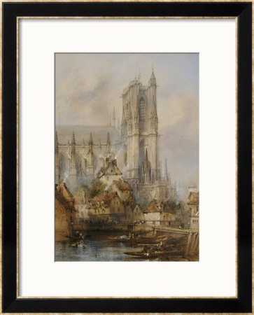 Amiens Cathedral by Thomas Colman Dibdin Pricing Limited Edition Print image