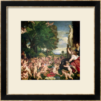 The Worship Of Venus, 1519 by Titian (Tiziano Vecelli) Pricing Limited Edition Print image