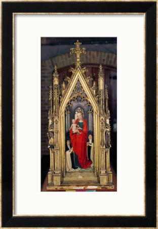 Virgin And Child, Reverse Of The Reliquary Of St. Ursula, 1489 by Hans Memling Pricing Limited Edition Print image
