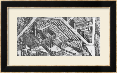 Plan Of Paris, Known As The Plan De Turgot, Engraved By Claude Lucas, 1734-39 by Louis Bretez Pricing Limited Edition Print image