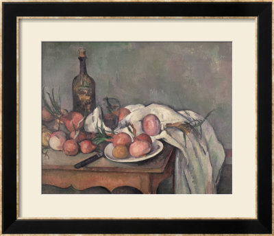 Still Life With Onions, Circa 1895 by Paul Cezanne Pricing Limited Edition Print image
