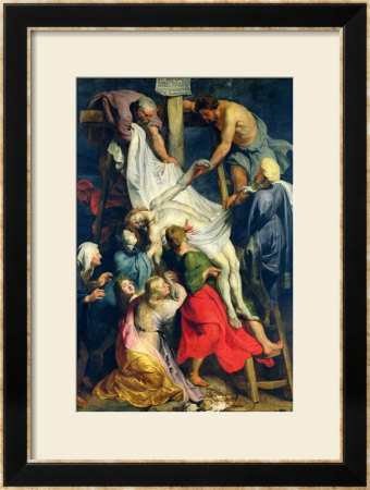 Descent From The Cross, 1617 by Peter Paul Rubens Pricing Limited Edition Print image