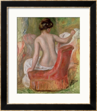 Nude In An Armchair, 1900 by Pierre-Auguste Renoir Pricing Limited Edition Print image