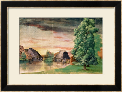 The Watermill, 1495-97 by Albrecht Durer Pricing Limited Edition Print image