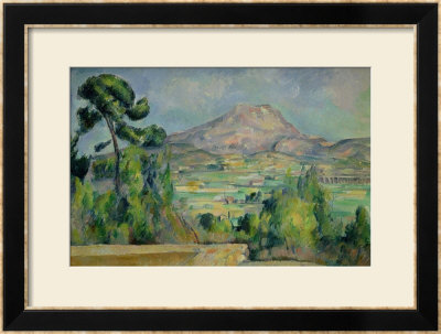 Montagne Sainte-Victoire, Circa 1887-90 by Paul Cézanne Pricing Limited Edition Print image