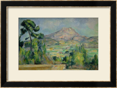 Montagne Sainte-Victoire, Circa 1887-90 by Paul Cezanne Pricing Limited Edition Print image